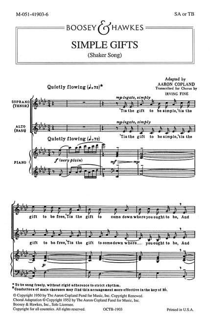 Old American Songs I